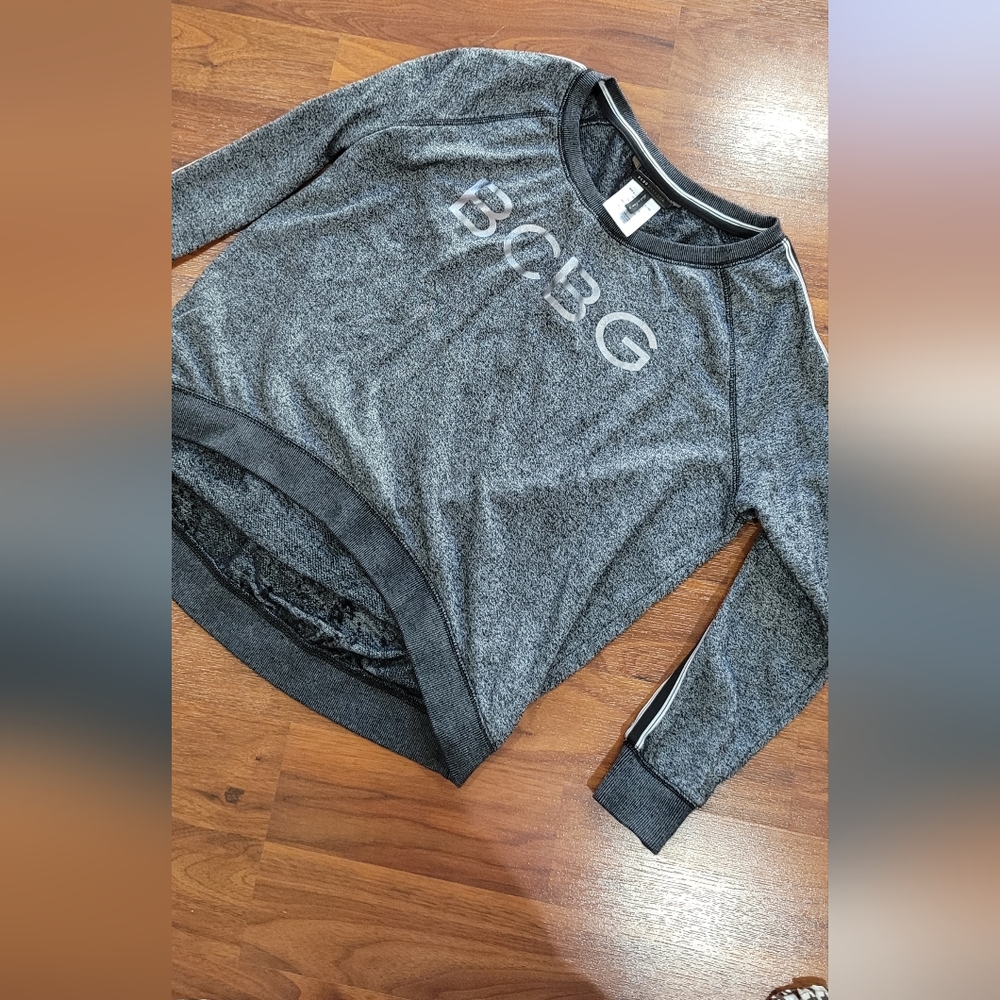 BCBG Grey Long Sleeve